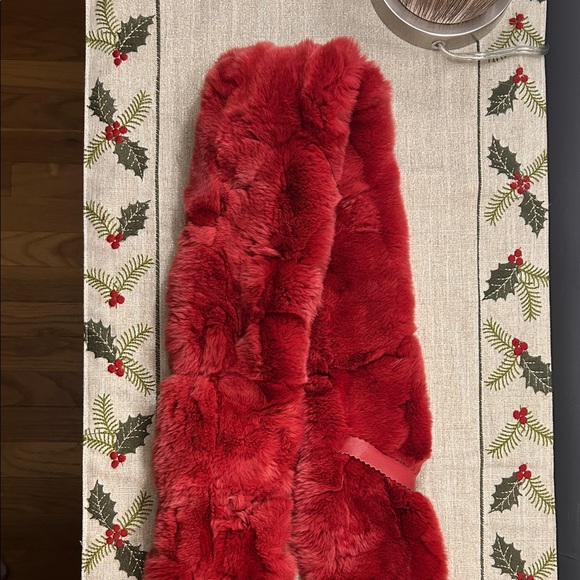 Accessories - Luxurious Rex Chinchilla Fur Scarf